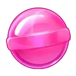 Roze lolly Symbool